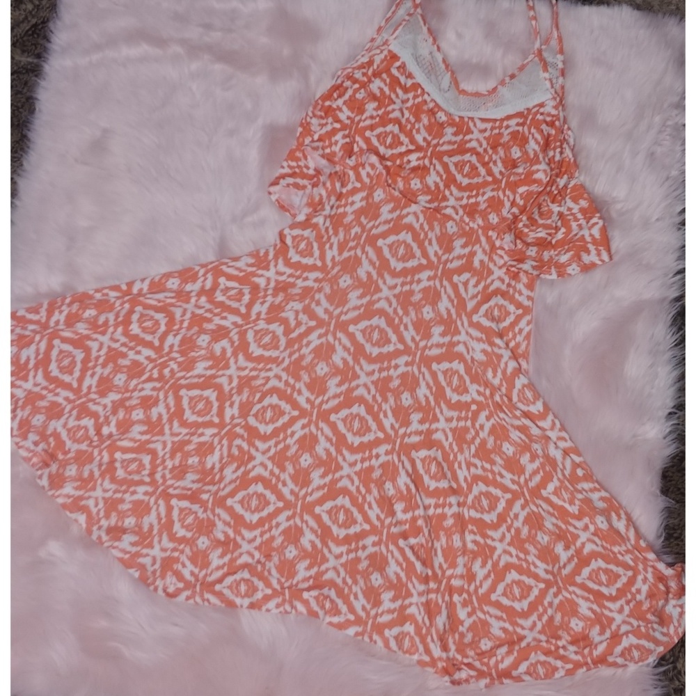 Love marks dress coral orange size medium
